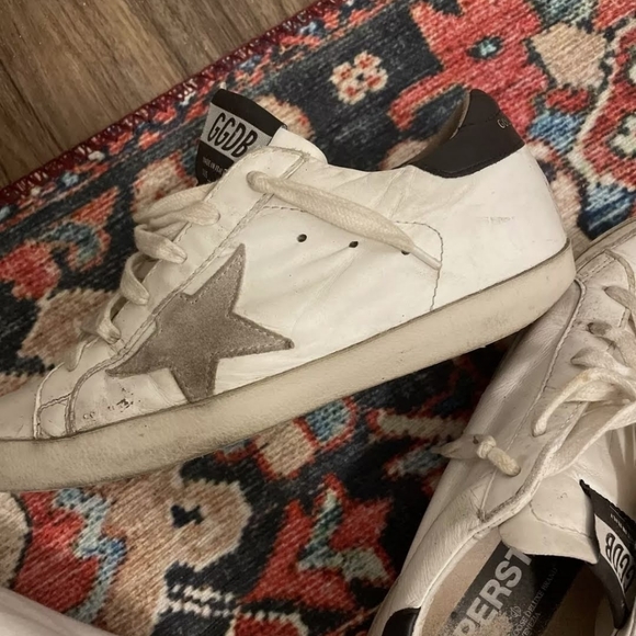 Golden Goose White,Black,Gold Superstar Shoes Womens UK 36 US 6 - Picture 2 of 7